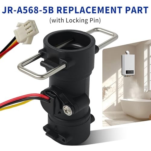 Water Flow Sensor for RV Water Heaters - Replacement Part with Locking Pin, JR-A