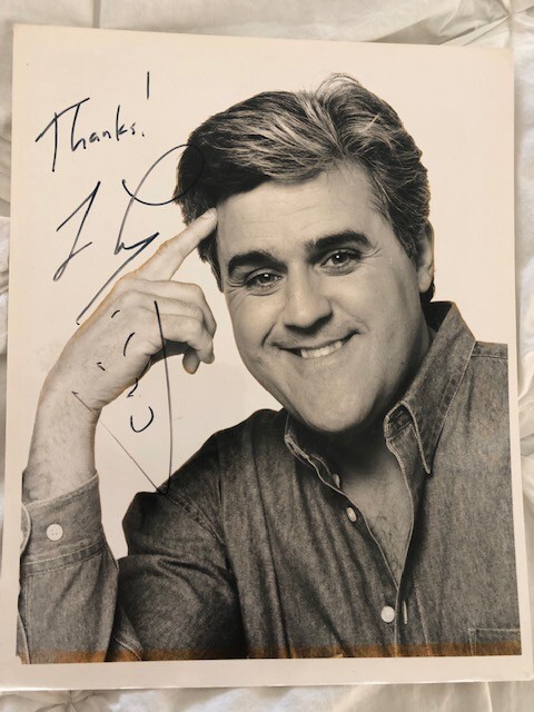 JAY LENO SIGNED PICTURE NO COA