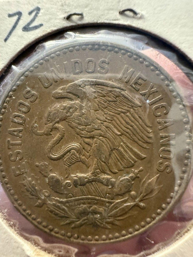 1959 Mo Mexico 50 Centavos Coin
