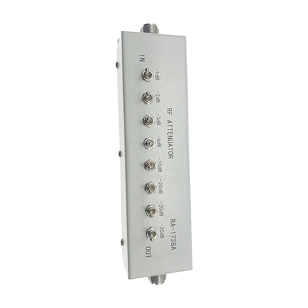 1X for Ham Radio Transmitter DC to250MHZ VARIABLE/ STEP 0-82DB ATTENUATOR