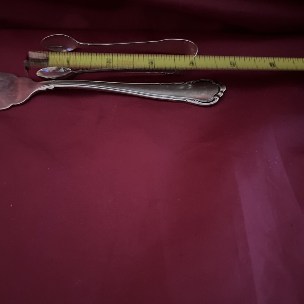 Bremer Silberwarenfabrik Tongs & Cold Meat Fork