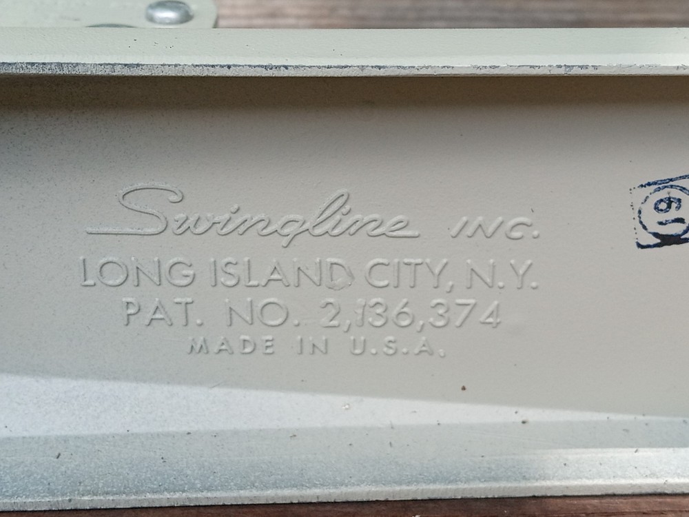 VINTAGE SWINGLINE No. 13 STAPLER (TESTED WORKING)