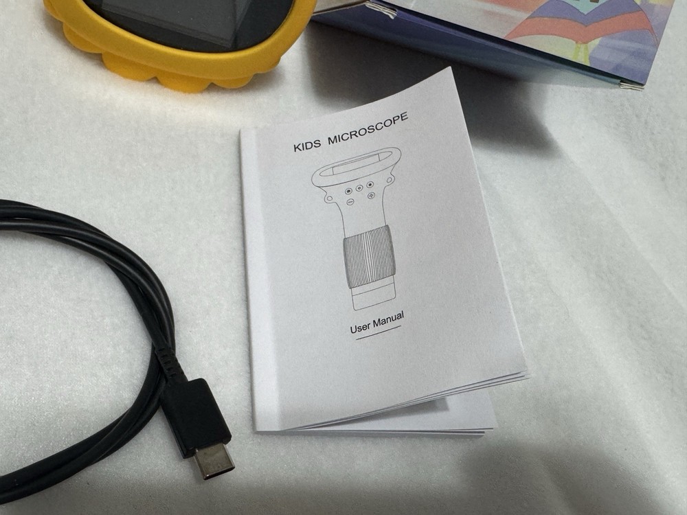 WORKING Kids Digital Microscope with Screen | Handheld STEM Toy | Rechargeable