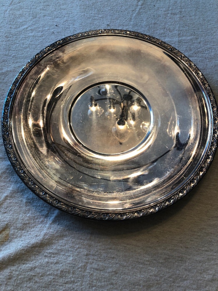 Reed & Barton Silverplate 10.5” Plate Number 1209