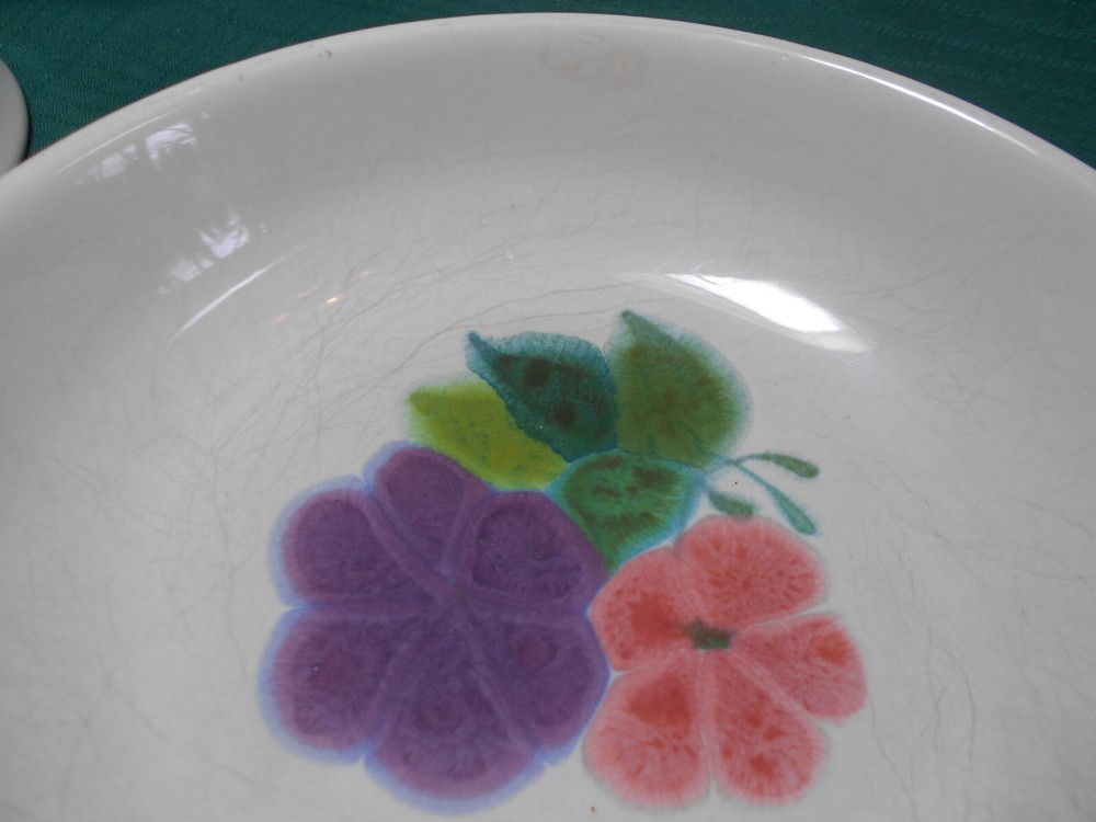 Franciscan Earthenware 2 Soup Cereal Bowls Floral