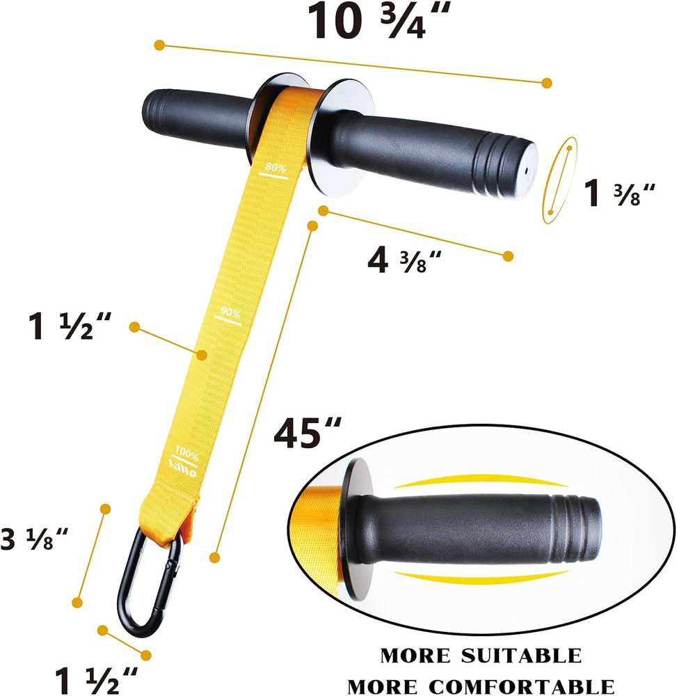 Wrist Roller Forearm Strengthener Grip Trainer | Adjustable Hand Exerciser Gym