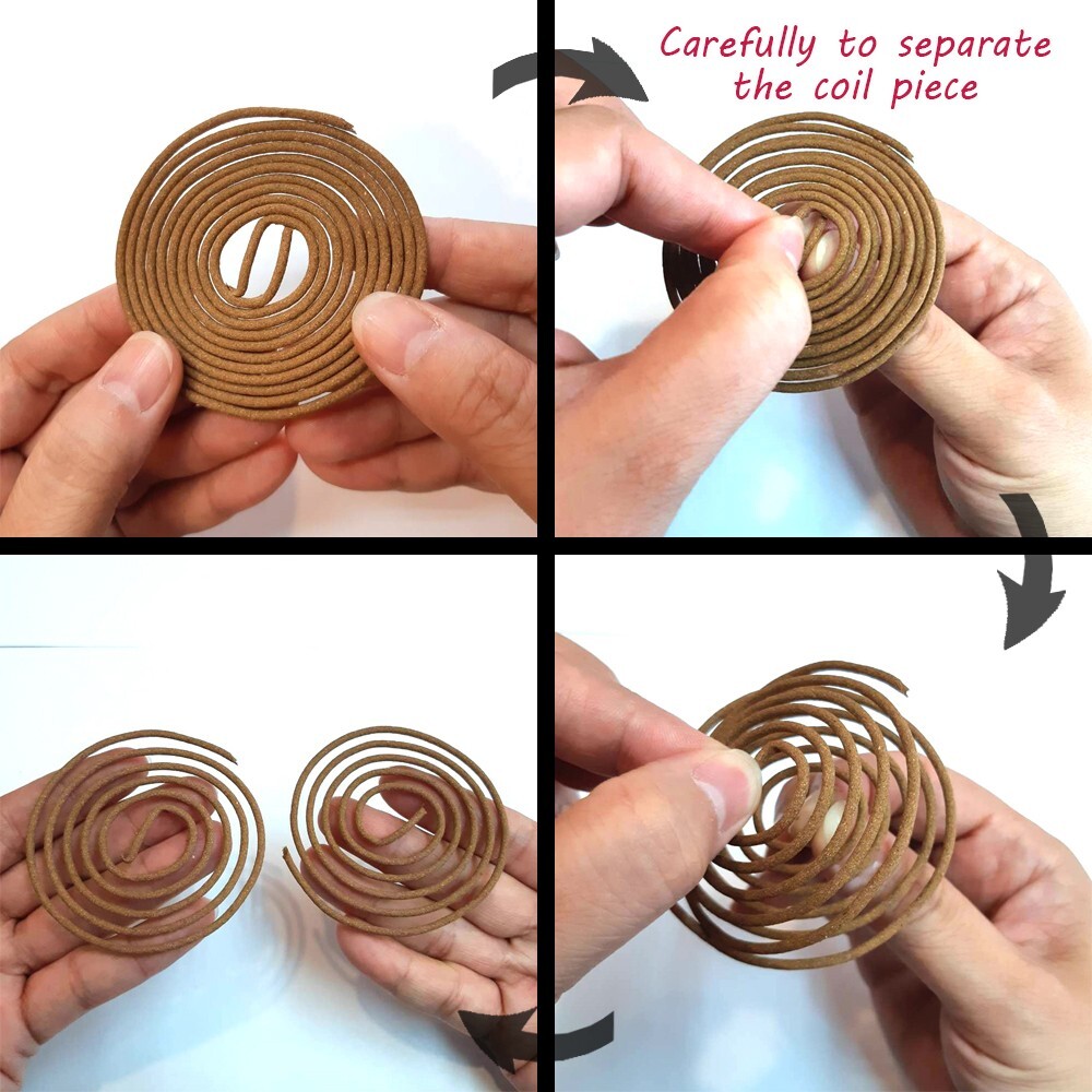 ShinZou Agarwood Incense Coils - 1Hr - Basic Grade 48pcs