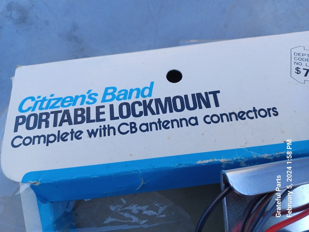 CITIZENS BAND PORTABLE LOCKMOUNT Assembly
