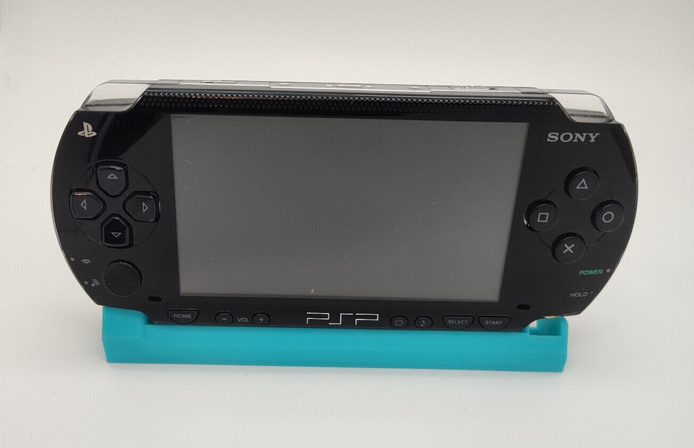 SONY PSP 1000 2000 3000 LOW PROFILE CHARGING DISPLAY STAND - Optional UMD Holder