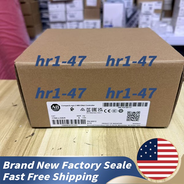 AB 1769-L33ER Dual EtherNet/IP DLR PLC Processor Free Shipping
