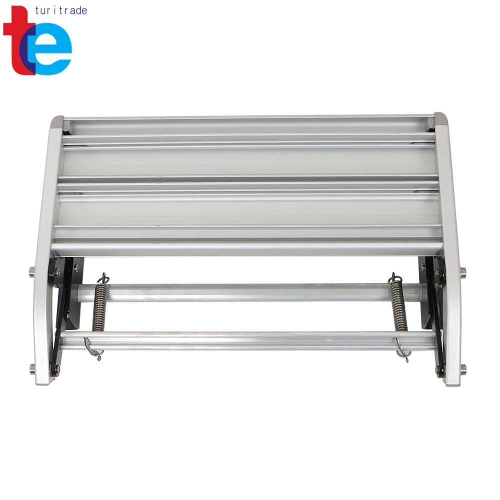 Aluminum 1 Step Pull Out Retractable RV Camper Platform Steps Stair Anti-Slip
