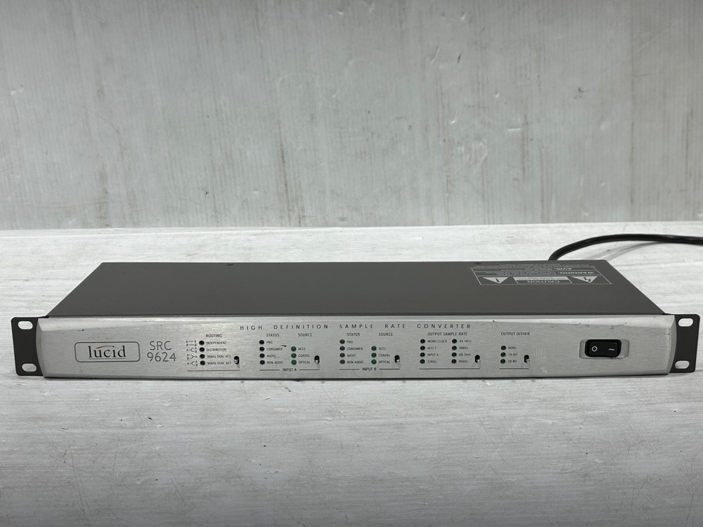 Lucid SRC 9624 High Def Sample Rate Converter #5090 (One)THS