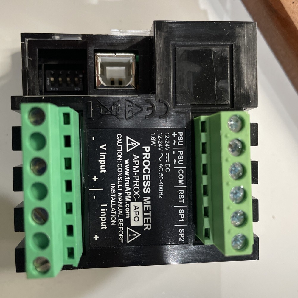 Trumeter APM-PROC-APO APM Process Meter Positive LCD with Outputs