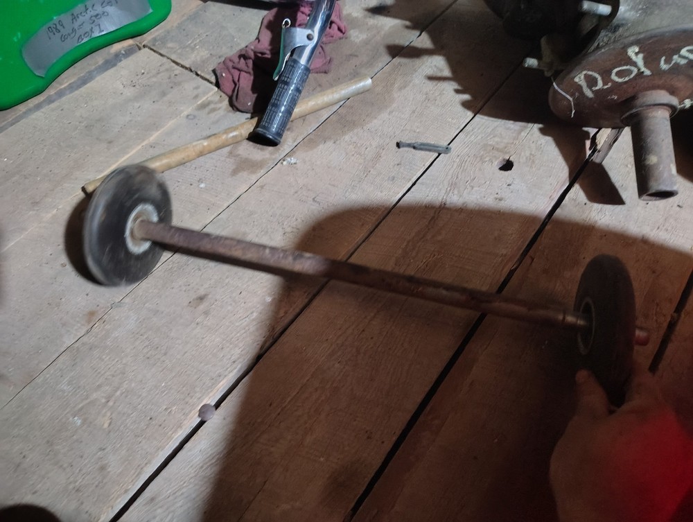 1969 Evinrude skeeter track guide wheels