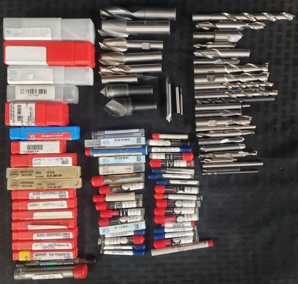 452982 - Machinist Milling Bit Lot