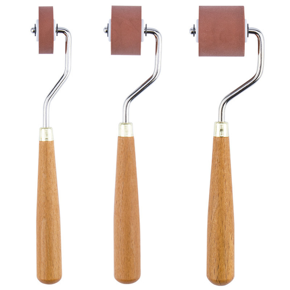 Roller Rubber Brayer Stamping Rollers Ink Printmaking Tool