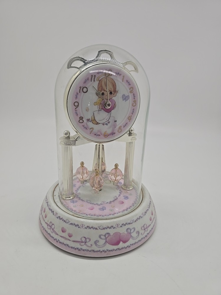 2002 Precious Moments Porcelain Clock