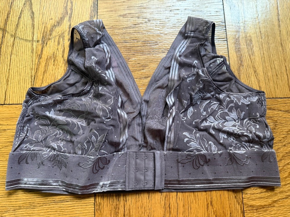 40 - WACOAL Net Effect Bralette, Sparrow, New