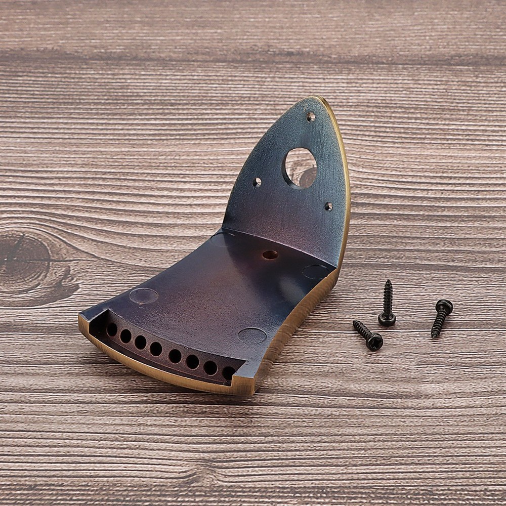 Triangle Mandolin Tailpiece Parts For 8 String Arched Top Mandoline Replacement
