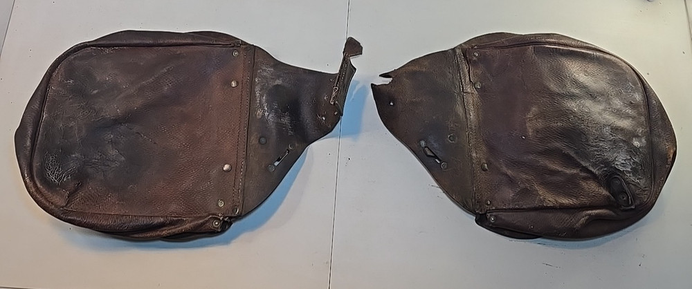 WWI Saddle Bags - Marked US