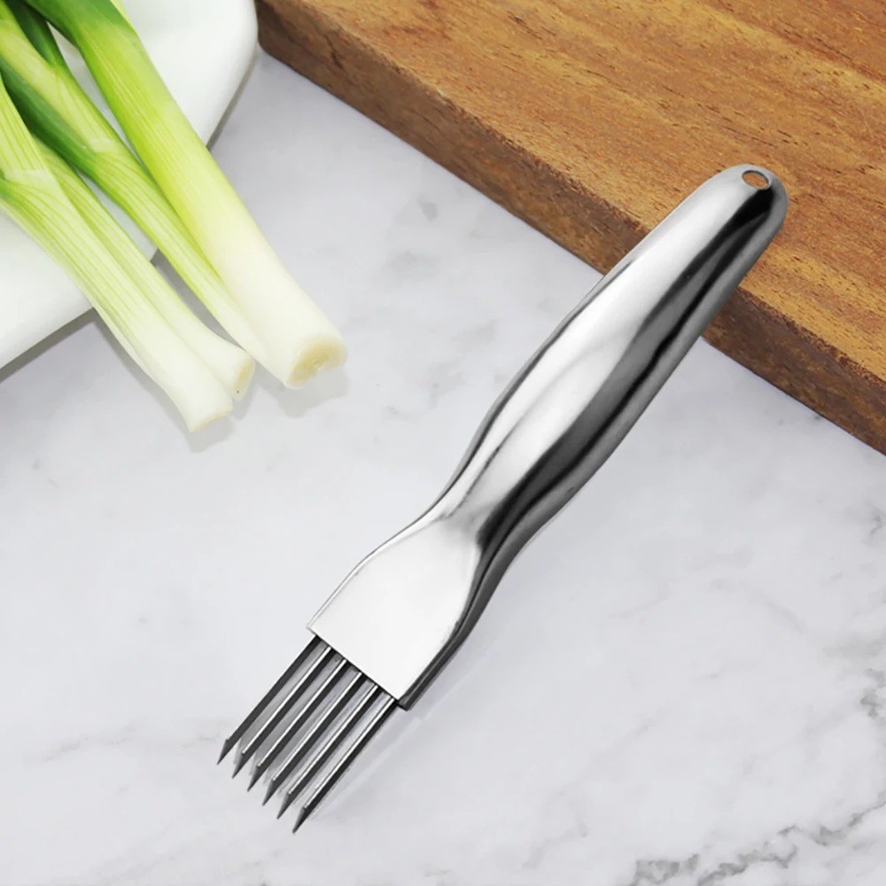 Onion Garlic Cutter Knife Vegetable Slicer Shredder Crusher Multi-Function Kitch
