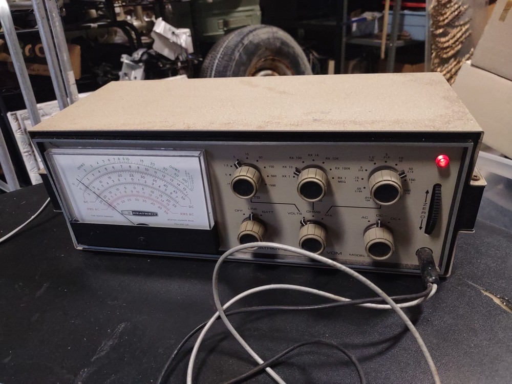 RARE VINTAGE Heathkit Solid State VOM Model IM-25