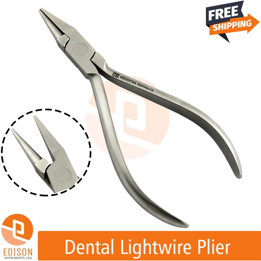 Dental Light Wire Plier Orthodontic Bending Loop Forming Laboratory Instruments