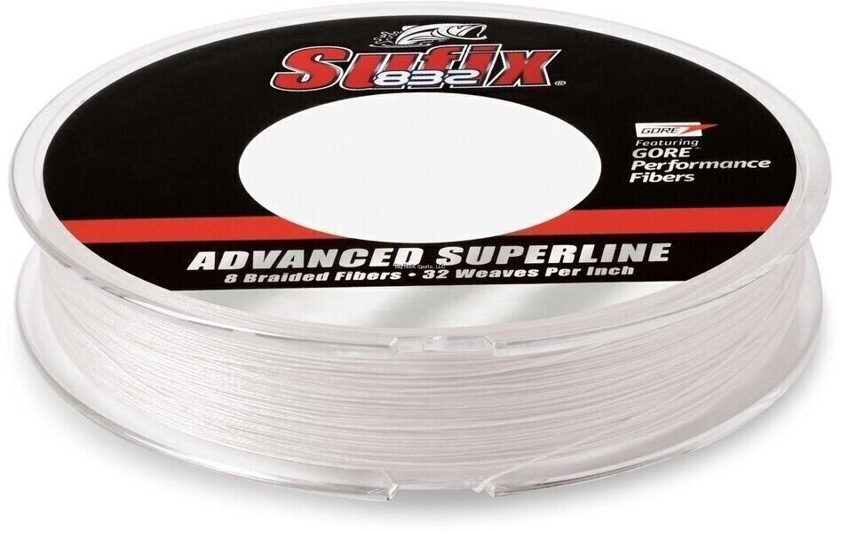 Sufix 660-108GH 832 Advanced Superline Braid 8lb 300yd Ghost Boxed