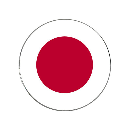 Japan Flag Golf Ball Marker