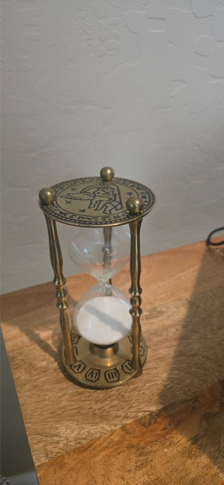 Vintage Hourglass sand timer - 15 min