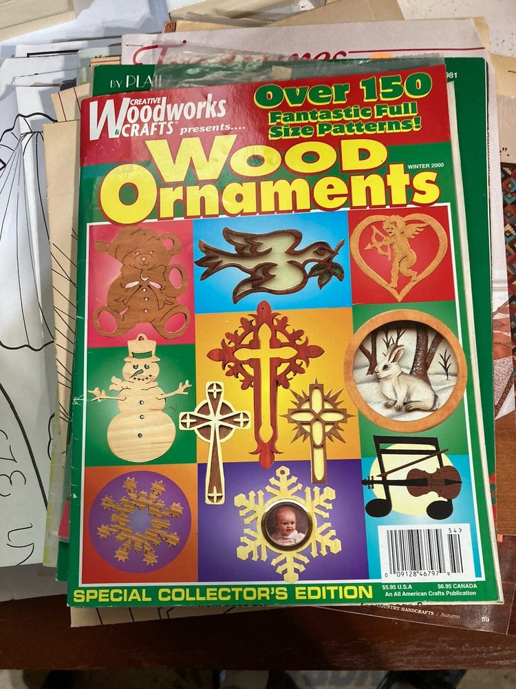 Vintage Lot 75 Woodworking Patterns