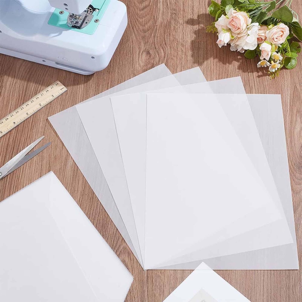 100Pcs Freezer Paper Sheets Foundation Piecing Papers Quilting Stable Practical