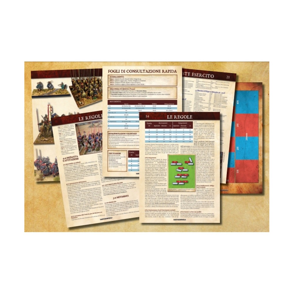 Dadi & Piombo Historical Mini Rules Basic Impetus 2.0 NM