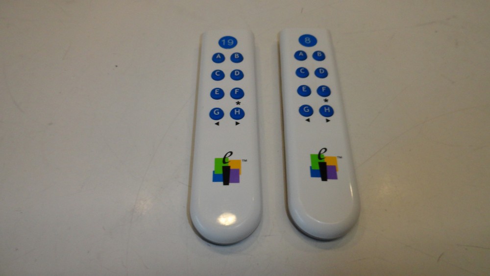 Lot of 2 eInstruction Classroom Performance System Clickers