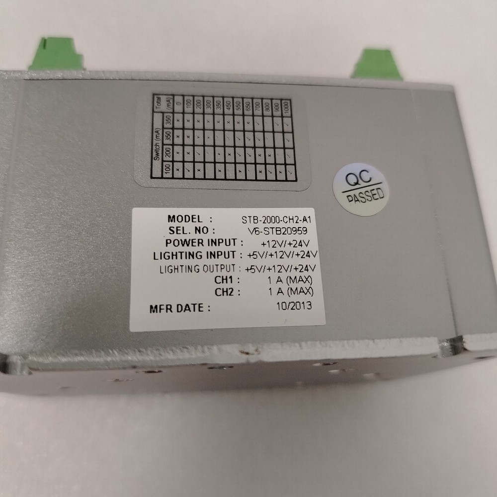 TMS STB-2000-CH2-A1 Lighting Controller Unit