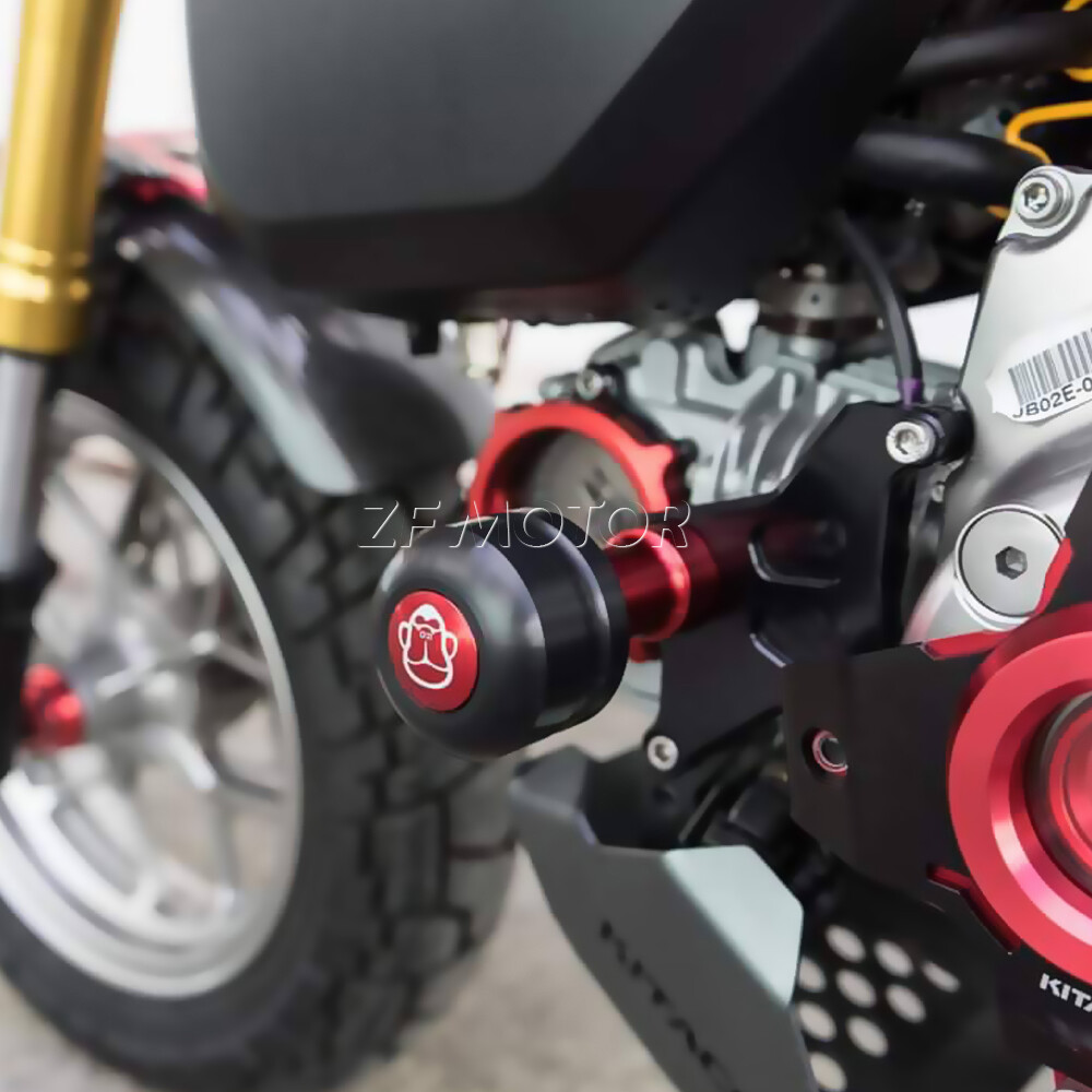 Engine Protectors Frame Sliders For Honda MONKEY 125 2019 - 2023 only 5-speed