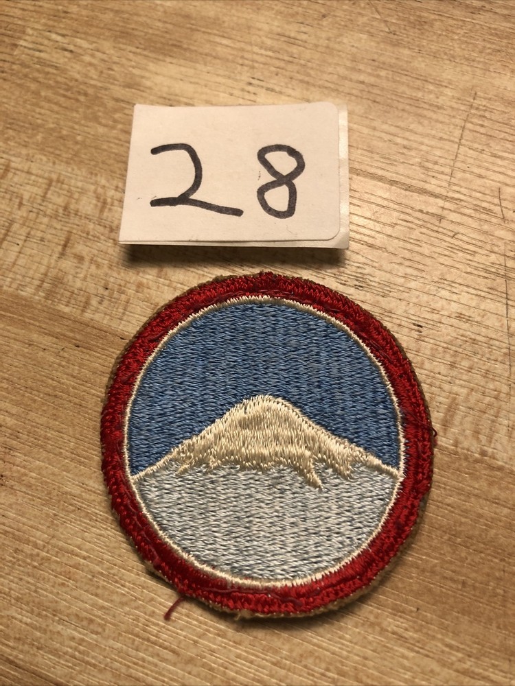ORIGINAL POST WW II - US ARMY FAR EAST COMMAND PATCH - WORN
