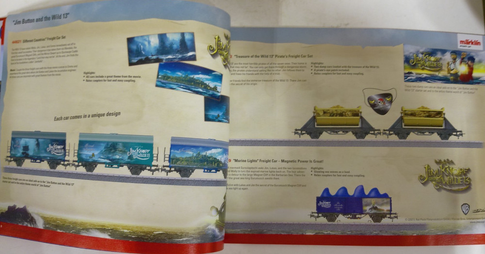 Marklin Start Up 2021 Catalog - Featuring DC Universe Train Sets