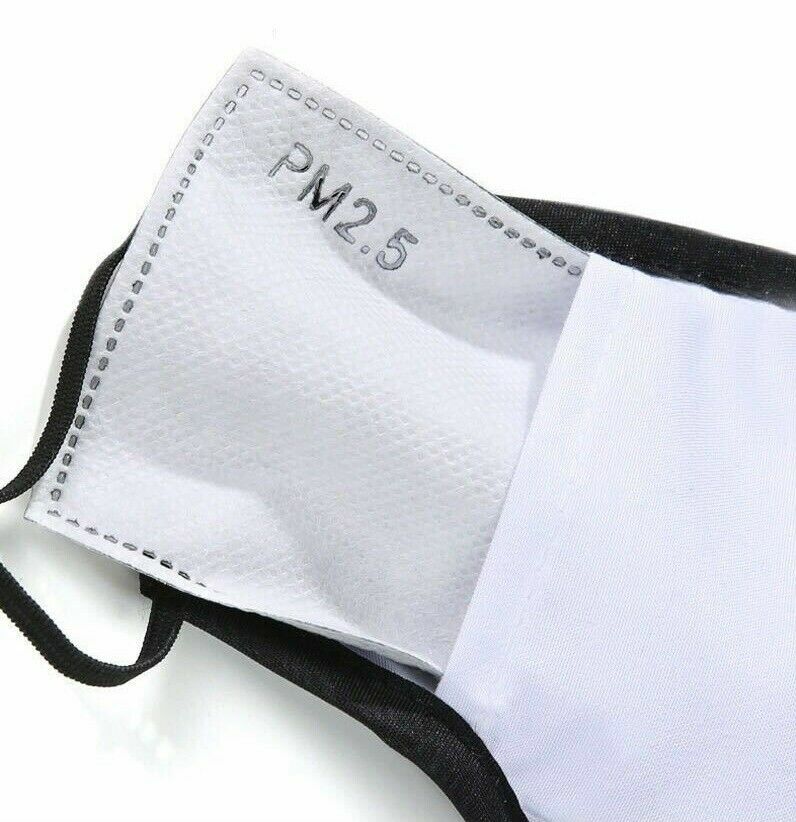 Only in Red PM2.5 Reusable Face Mask with Filter Pocket