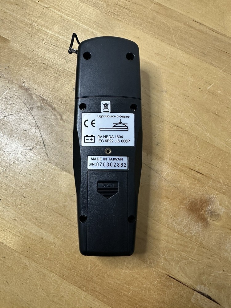 GENERAL TOOLS Wide Range Single Piece Digital Light Meter DLM204