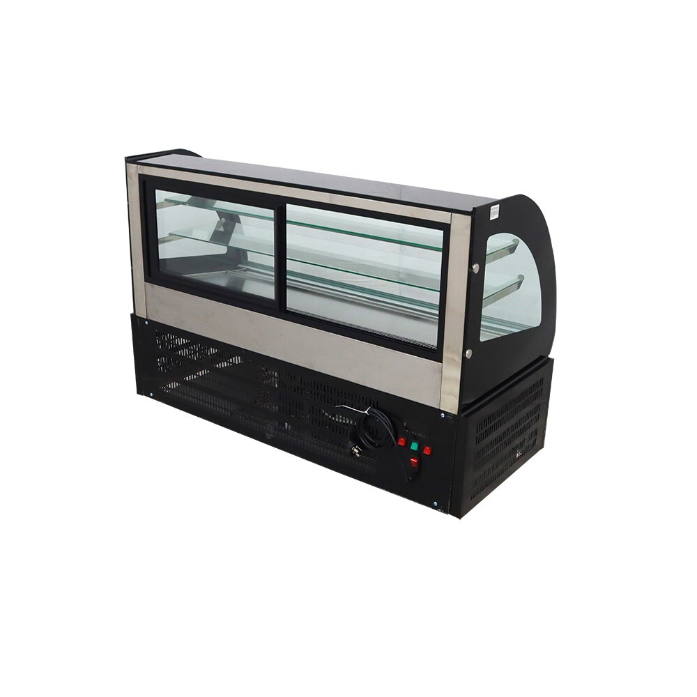 220V 47.2" 3Layer Desktop Refrigerated Cake Display Cabinet Air Cooling Showcase