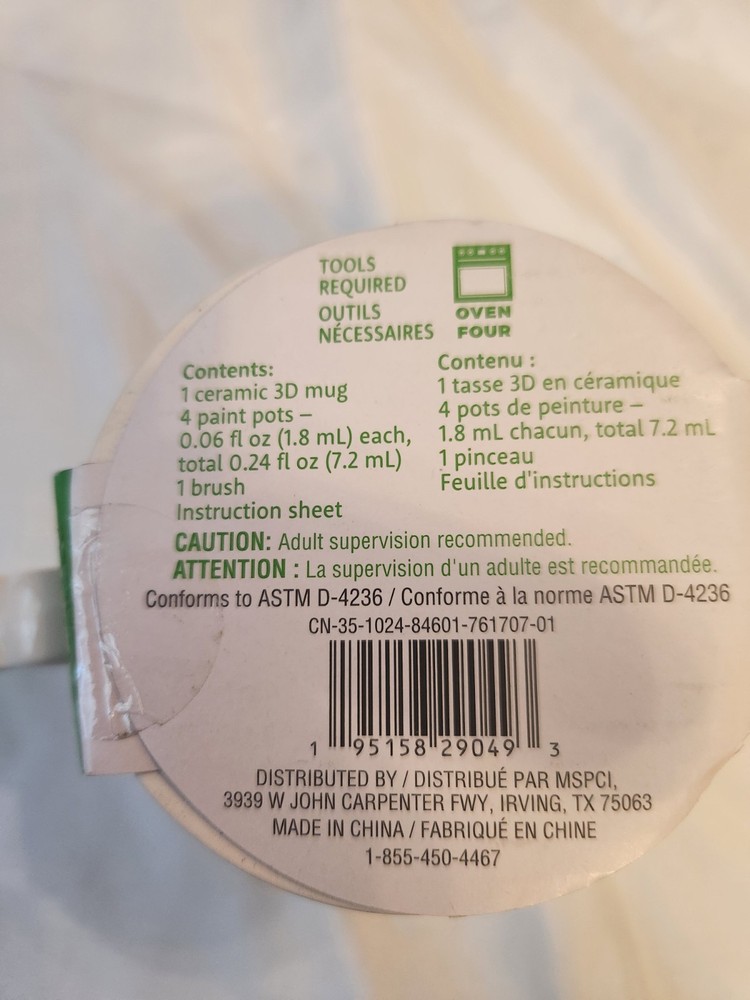 Creatology Wavy Mug Paint Set 5 Set