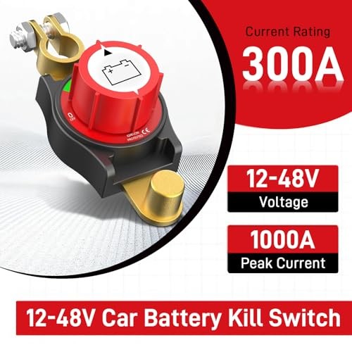 Top Column Battery Disconnect Switch 12v-48v, The Third Generation Top Column
