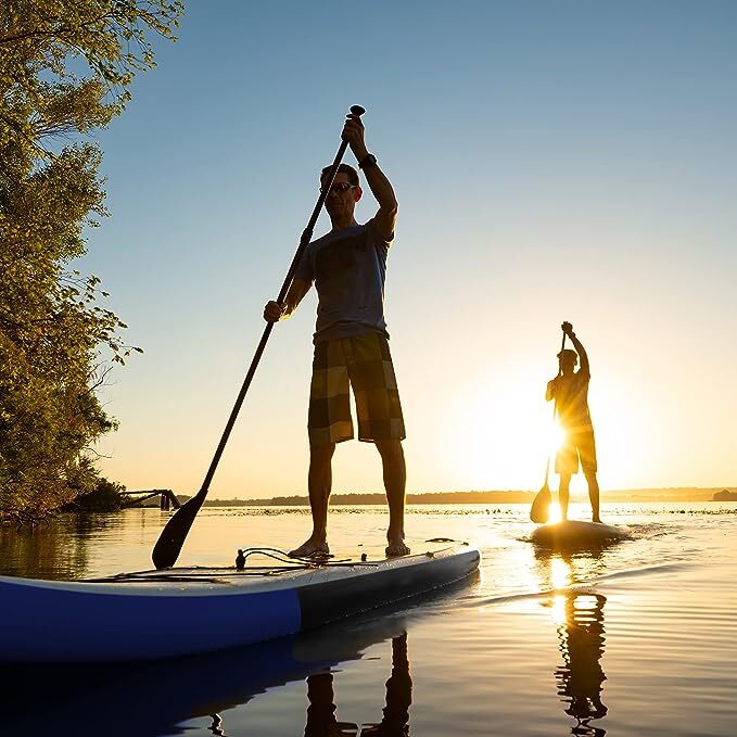 ASA TECHMED Inflatable SUP - Stand Up Paddle Board, Adjustable Paddle