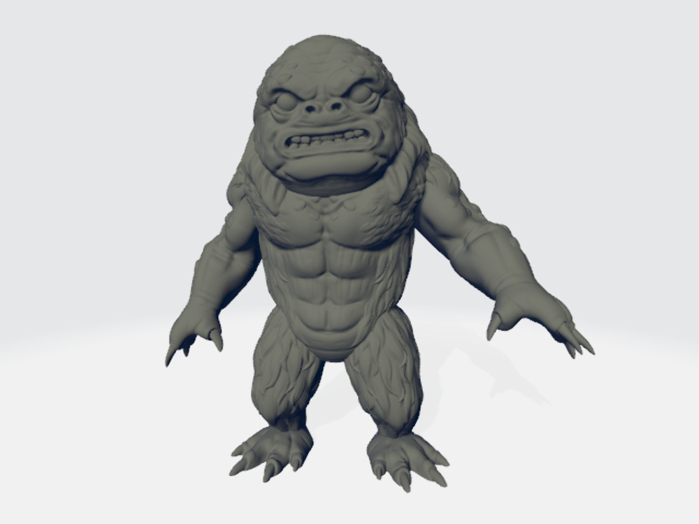 Seahorse 3D - Swamp Monster