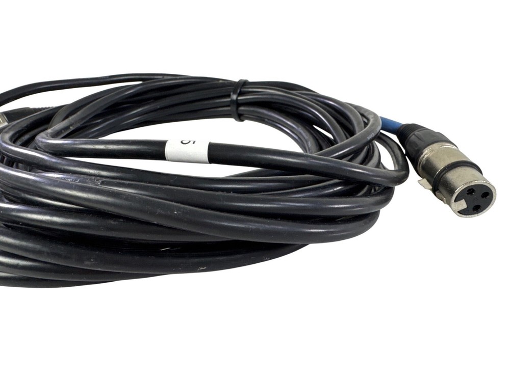 Unbranded 25ft Professional DMX Cable Black