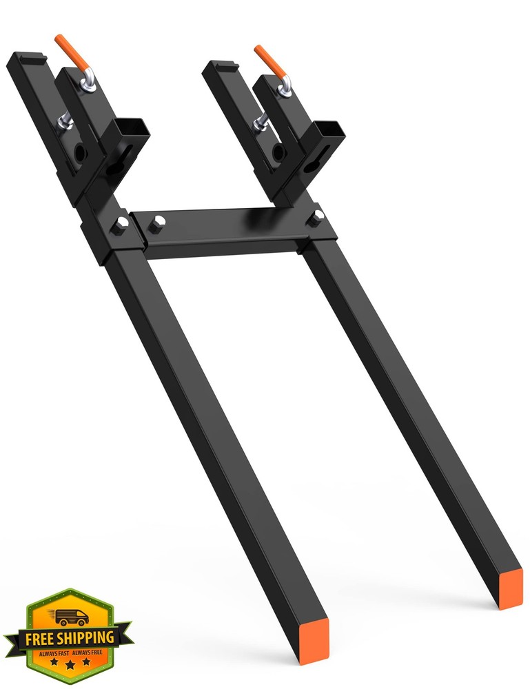 60 Inch Pallet Forks 2000LBS Tractor Skid Steer Loader