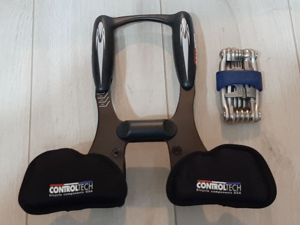 Controltech DH bar and C BROS multi-tool portable tool set