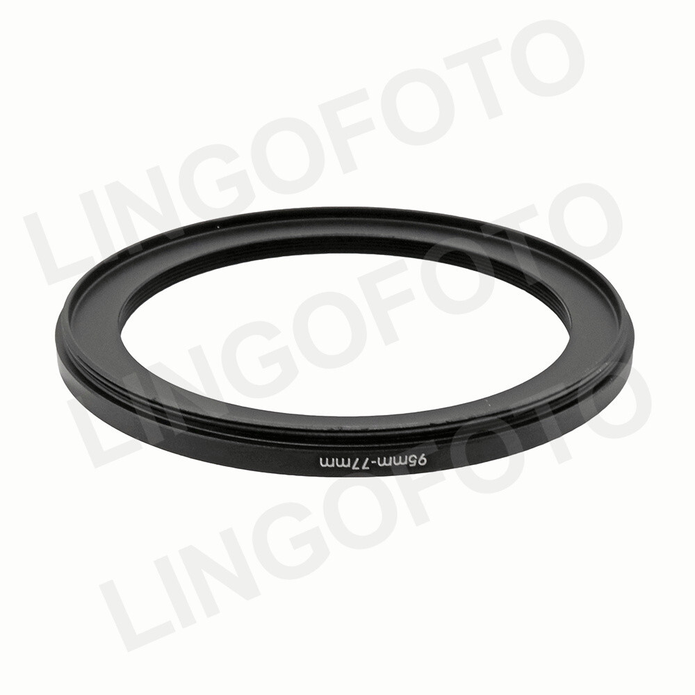 95-77mm StepDown Metal Lens Adapter Filter Ring