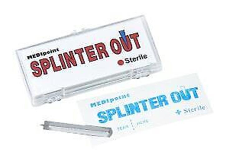 Splinter Out Sterile Patented Tri-Bevel Point (10/Box) - MS85770